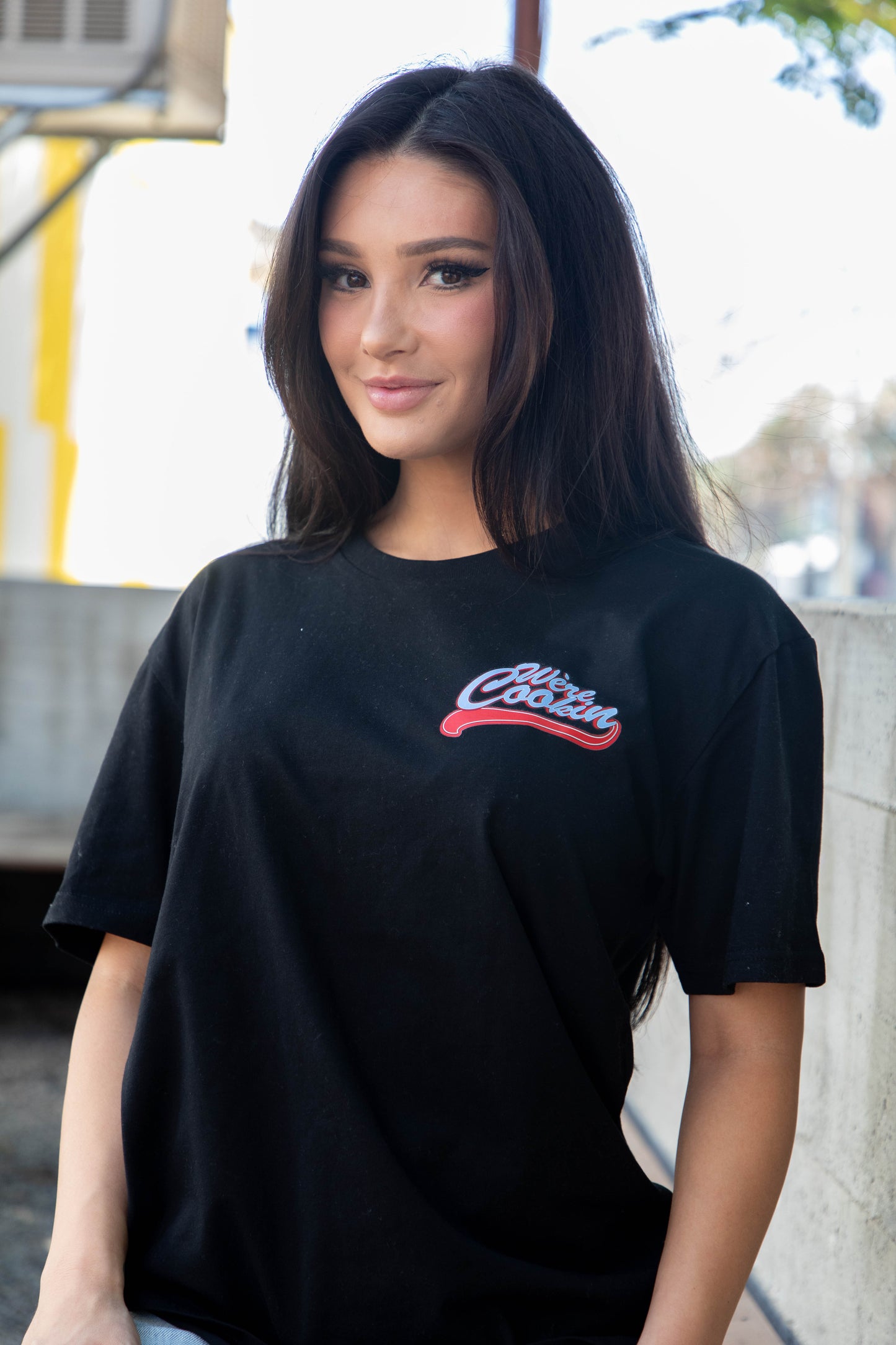 We're Cookin' Logo Tee