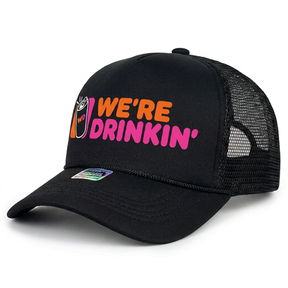 America Runs on Drinkin' Trucker Hat