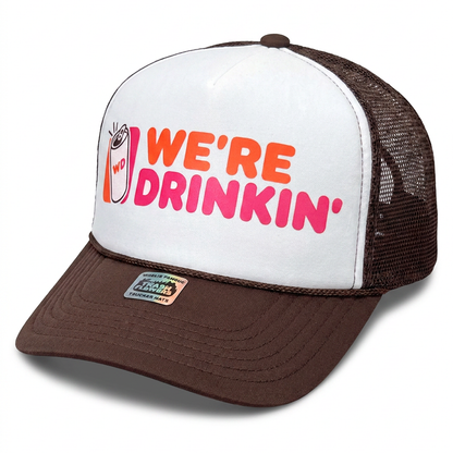 America Runs on Drinkin' Trucker Hat