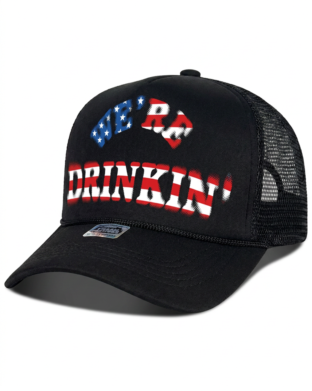 We're Drinkin' 4th July Trucker Hat