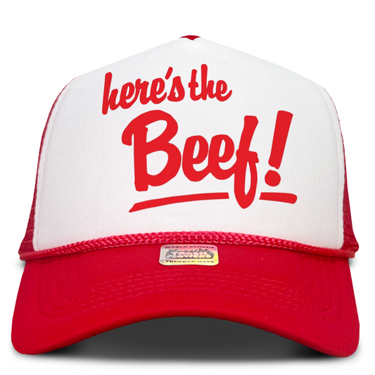 Here's The Beef Trucker Hat